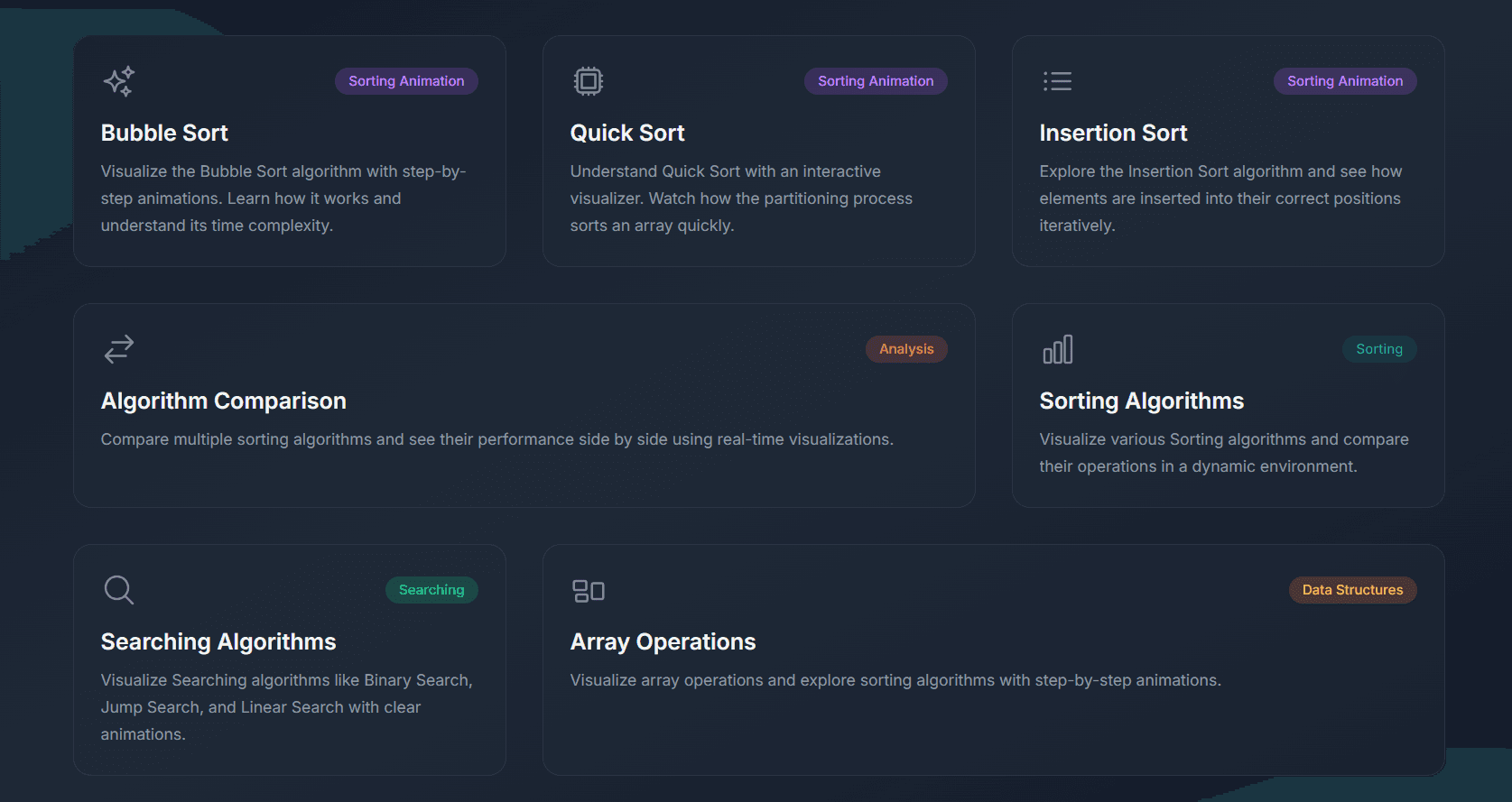 Algorithm Visualizer - Gallery 5