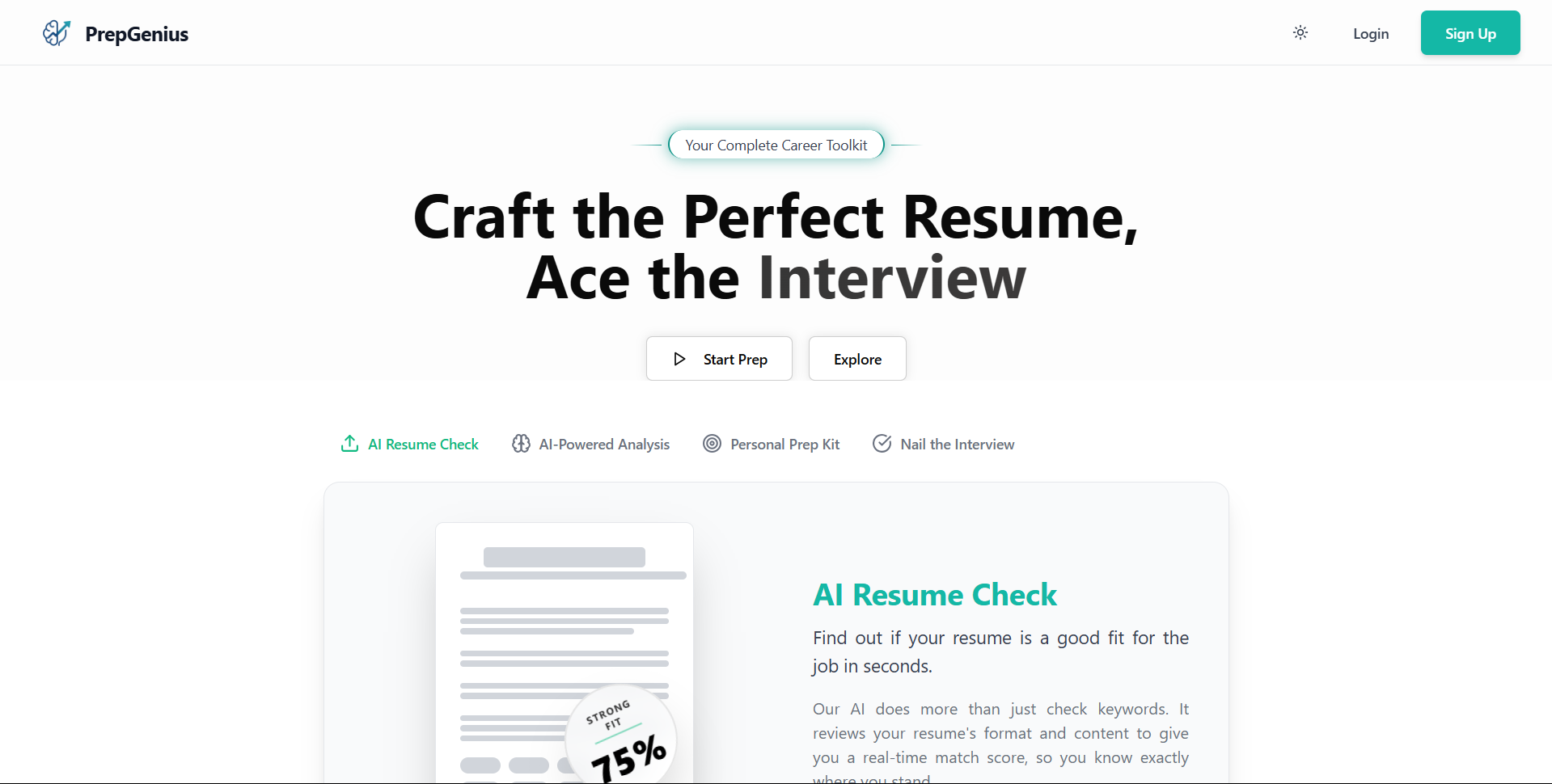 PrepGenius screenshot 1